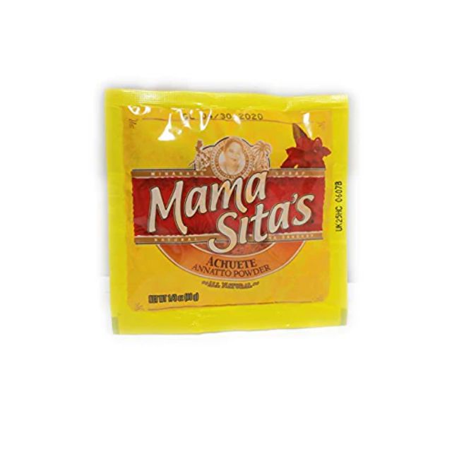 Mama Sita'S Annatto Food Color 10 G Salt & Spices Pinoygrocers