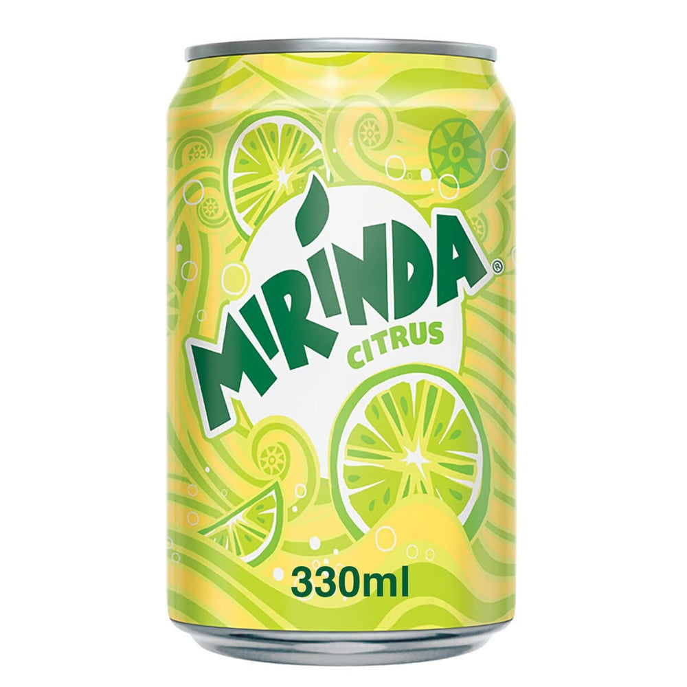 Mirinda Citrus Soft Drink Can, 330ml Soft Drinks Pinoygrocers
