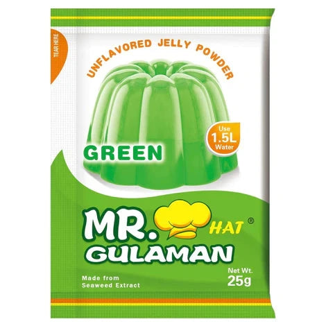 Mr.Gulaman Jelly Green 24 G Baking Products Pinoygrocers