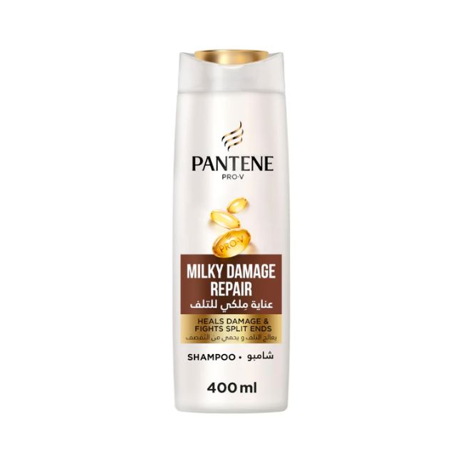 Pantene Pro-V Milky Damage Repair Shampoo, 400ml Hair Care Pinoygrocers