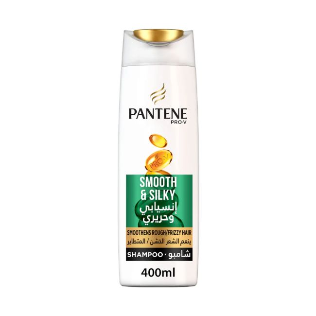 Pantene Pro-V Smooth & Silky Shampoo, 400ml Hair Care Pinoygrocers