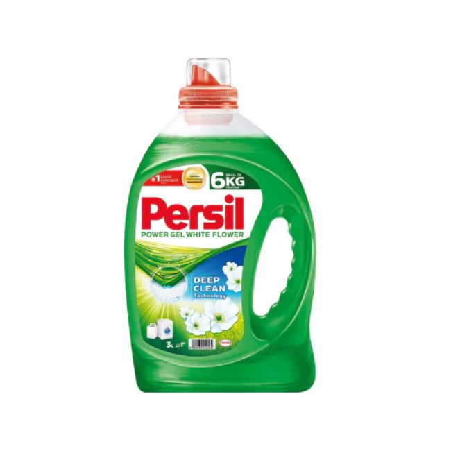 Persil Gel Deep-Clean Plus White Flower 6X2.9L Special Offer Laundry Supplies Pinoygrocers