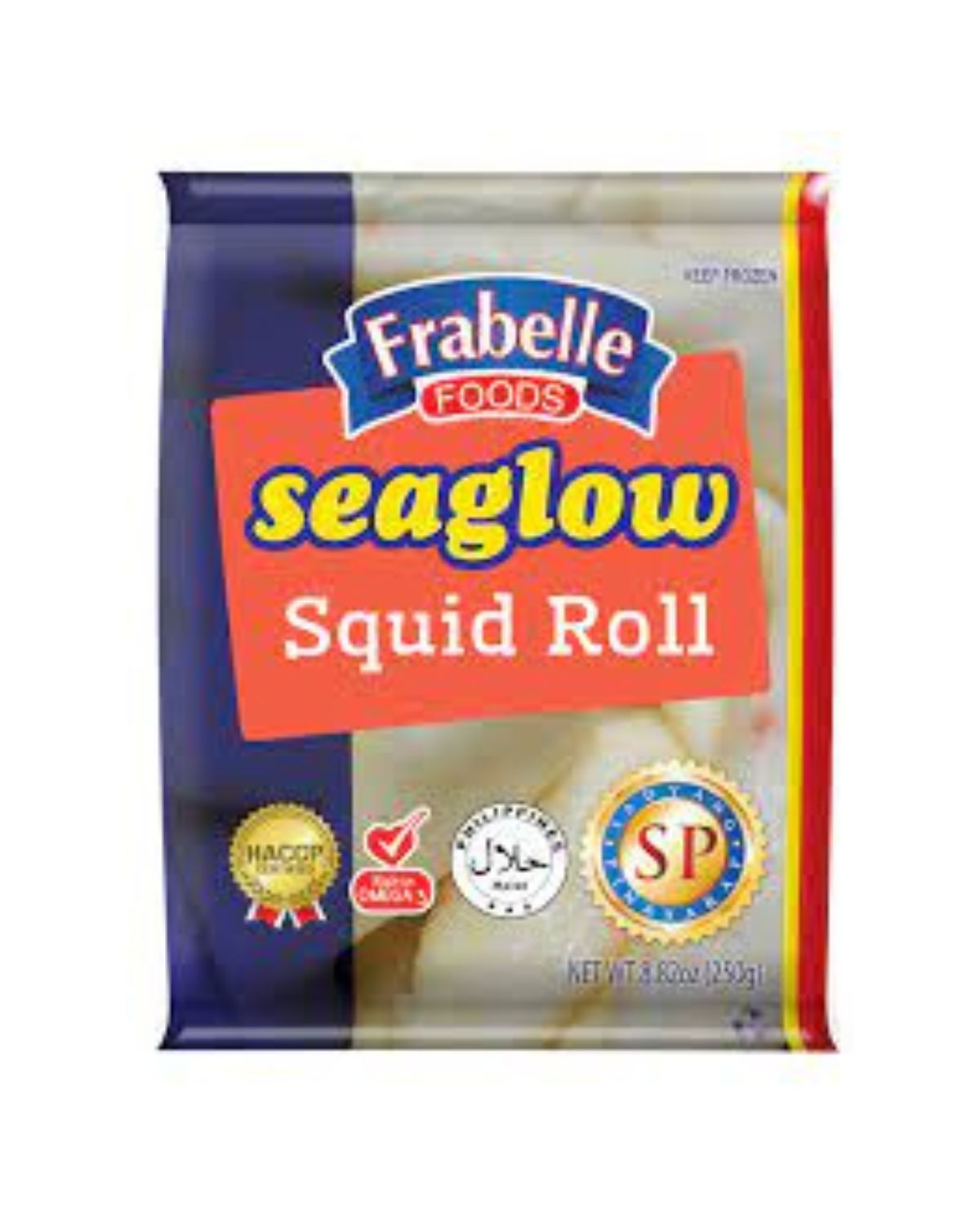 Seaglow Squid Roll 250Gm Frozen Meat & Seafood Pinoygrocers