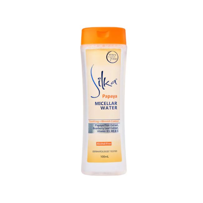 Silka Papaya Face Micellar Water, 100ml Skin Care Pinoygrocers