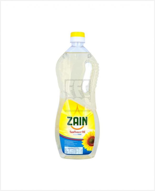 Zain Sunflower Oil 750 Ml Oil & Ghee Pinoygrocers