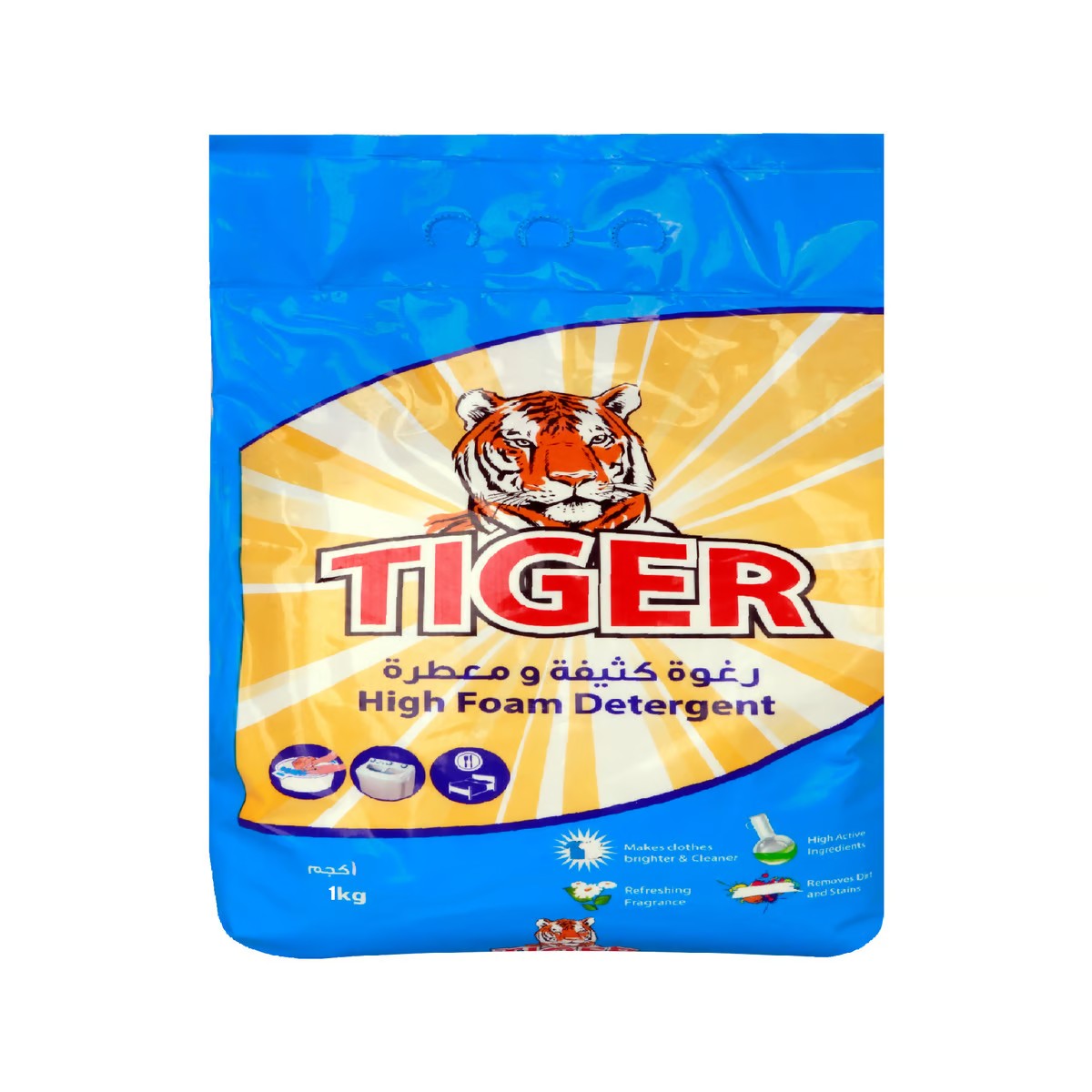 TIGER HIGH FOAM DETERGENT 1 KG
