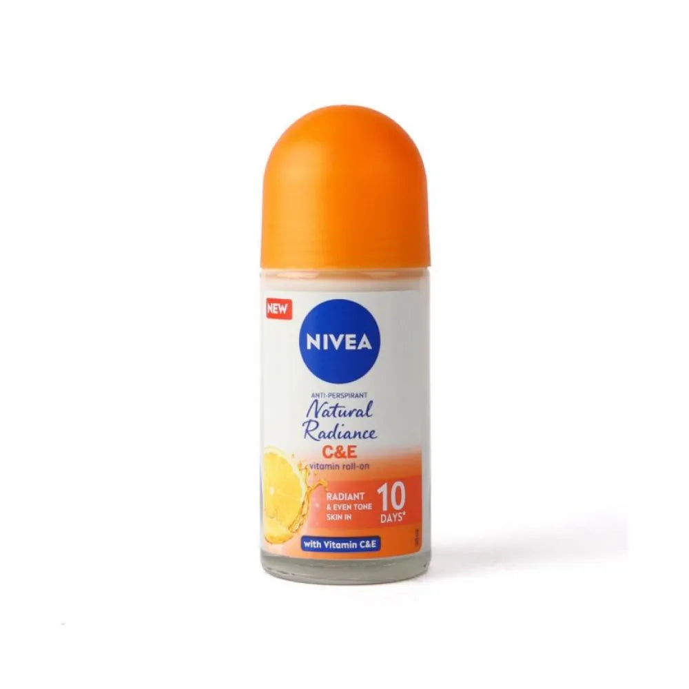 Nivea Anti-perspirant Natural Radiance Vitamin C & E Female Roll-on, 50ml