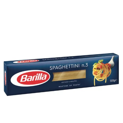 Barilla Spaghettini No.3 Pasta, 500G