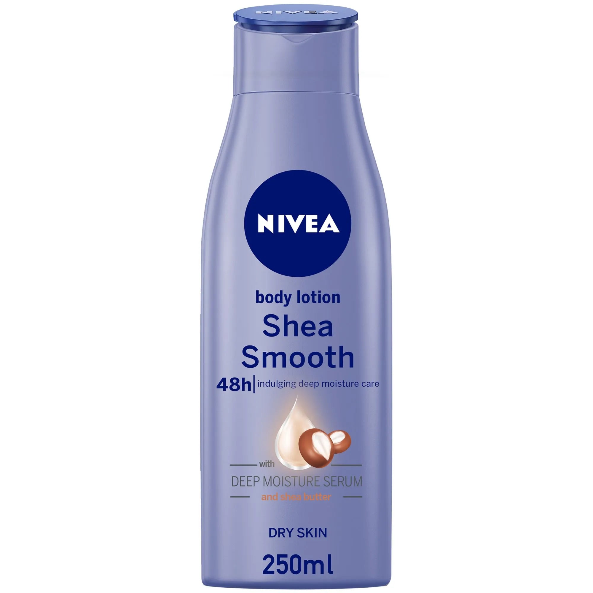 Nivea Body Lotion Dry Skin, Shea Smooth Shea Butter, 250 Ml