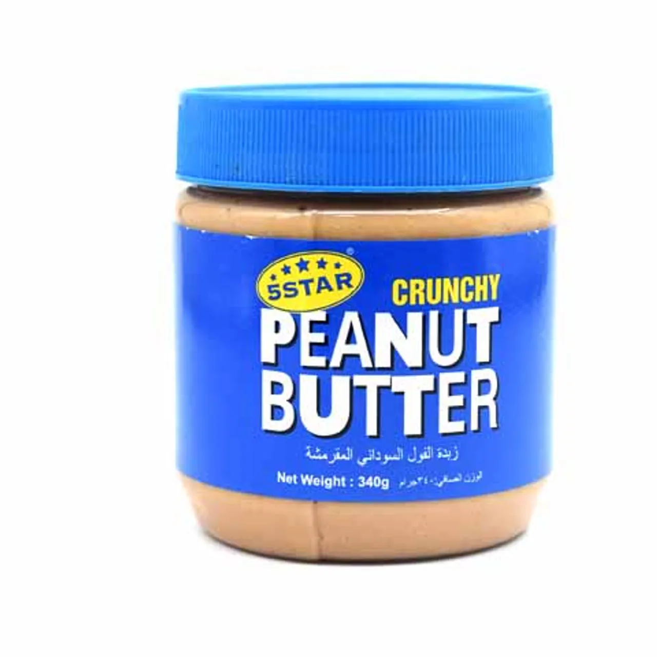 5 Star Crunchy Peanut Butter 340G