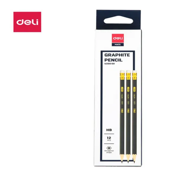 Deli Graphite Pencil U200 00,12 pcs