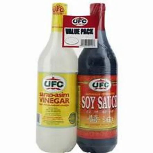 Ufc Sarap Vinegar + Soy Sauce 2 L X Pack Of 2