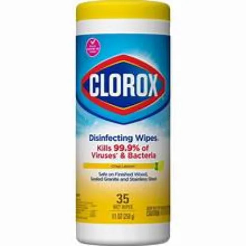 Clorox Disinfecting Wipes Can- Lemon Fresh 35 Count