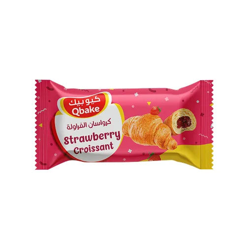 Qbake Strawberry Croissant 60 G