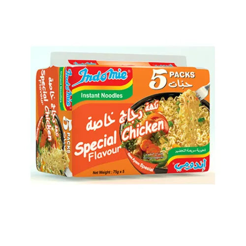 Indomie Special Chicken Flavour Instant Noodles, 5X75G