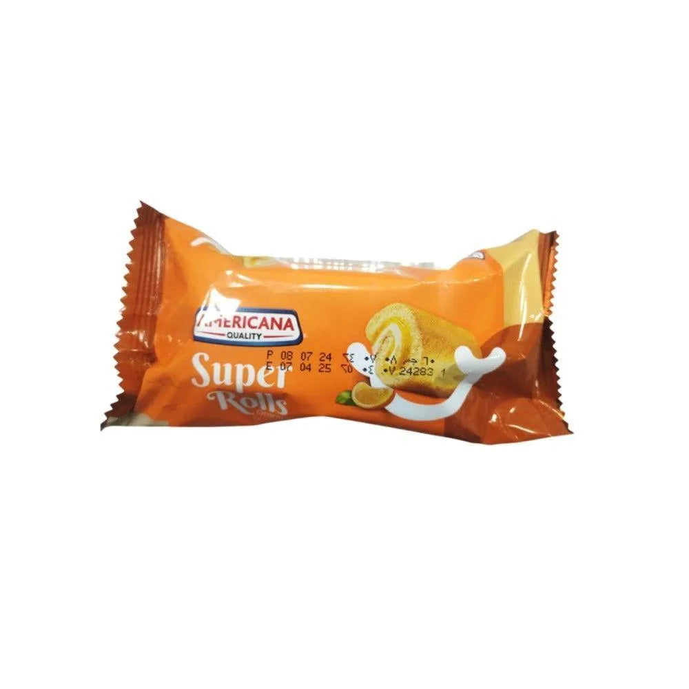 Americana Orange Super Cake Roll, 60G