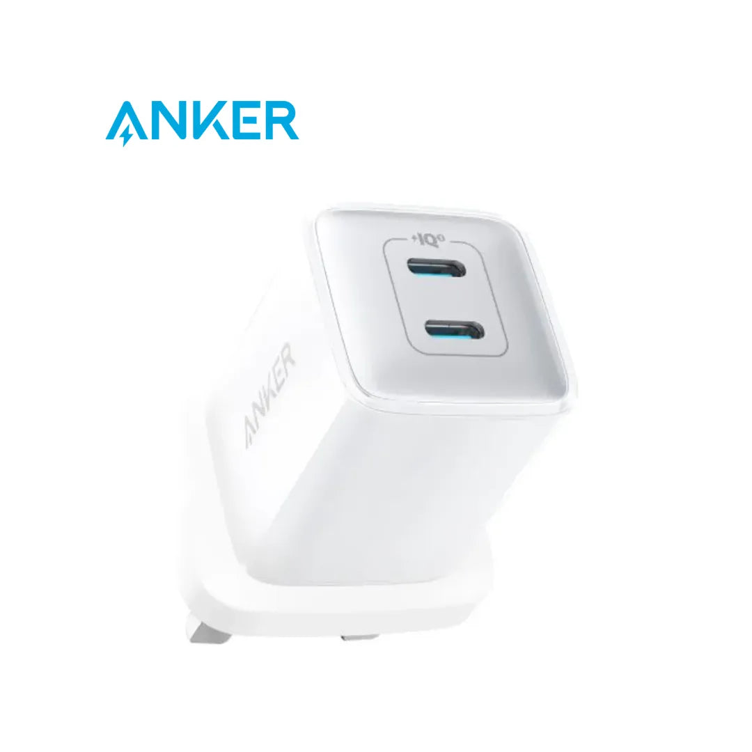 Anker 40W Usb-C Dual Port Fast Charger_521 Charger (Nano Pro)_Anker A2038K21_White