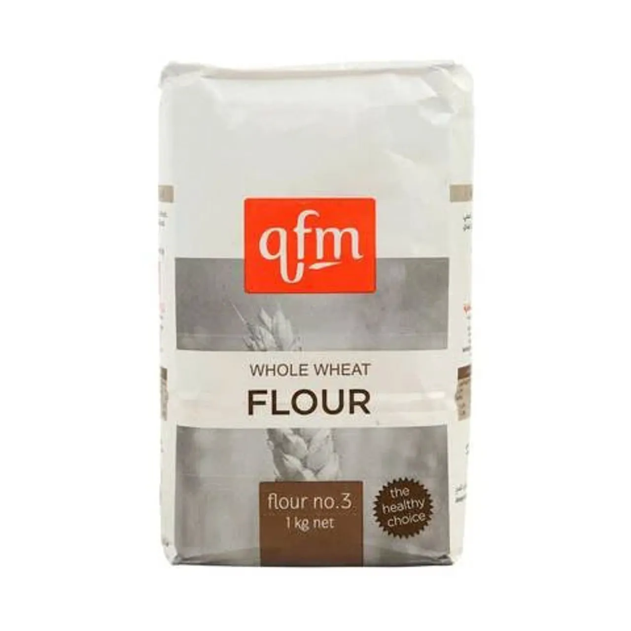 Qfm Whole Wheat Flour No.3, 1Kg