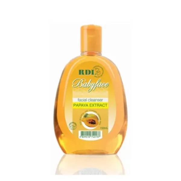 Rdl Babyface Facial Cleanser Papaya Extract 150Ml