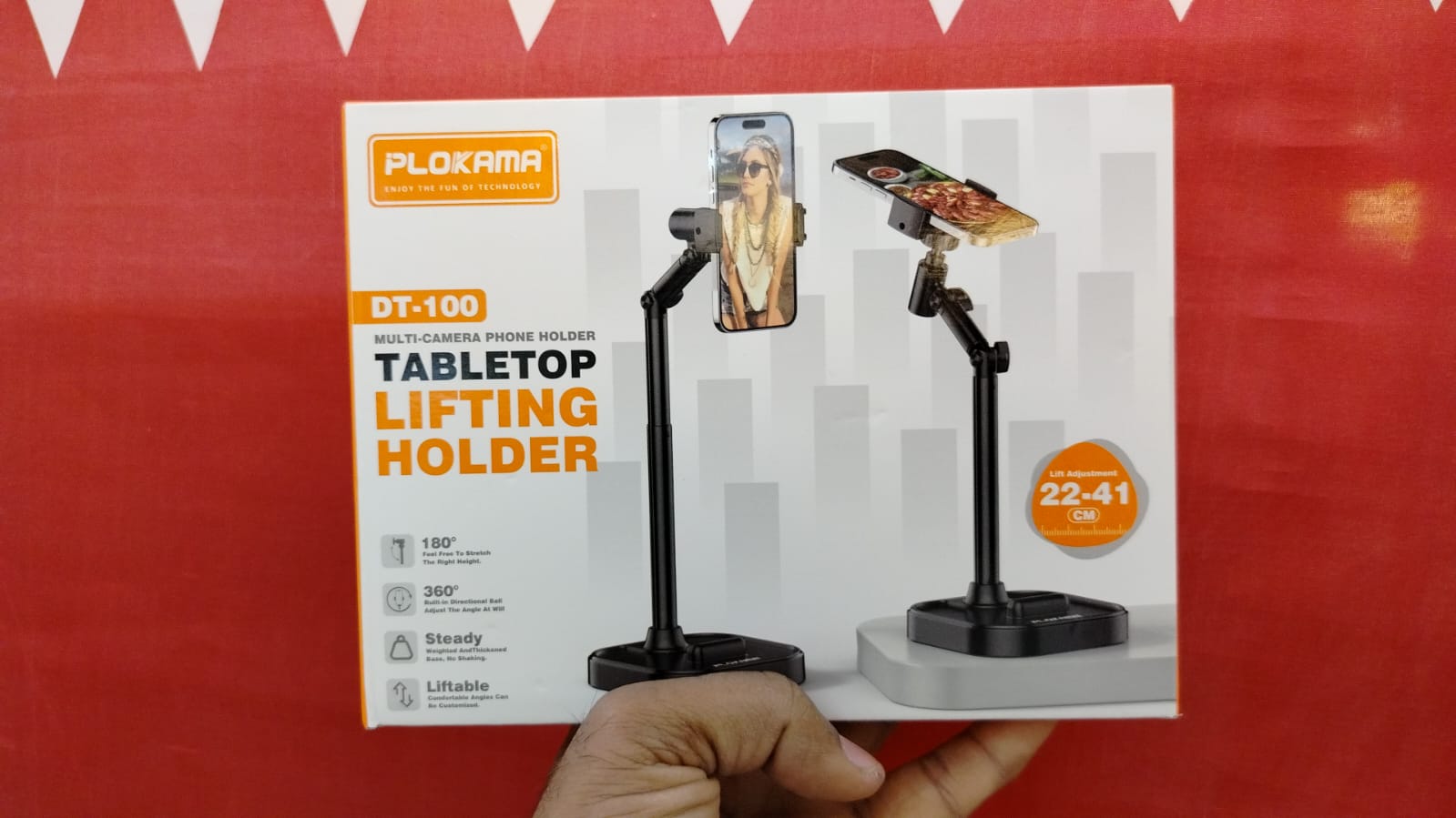 Plokama DT-80 Tabletop Phone & Tablet Holder( PS-6342)