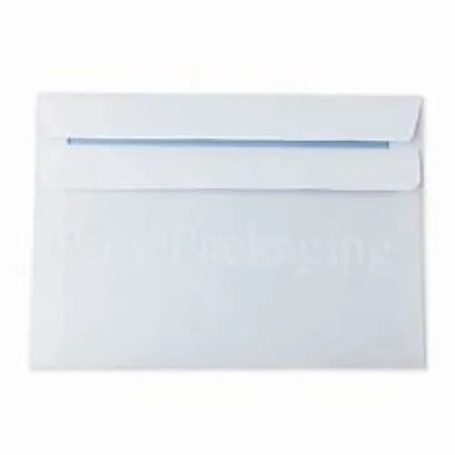 Paper Pouch White Envelopes 114x162mm 50 Pieces