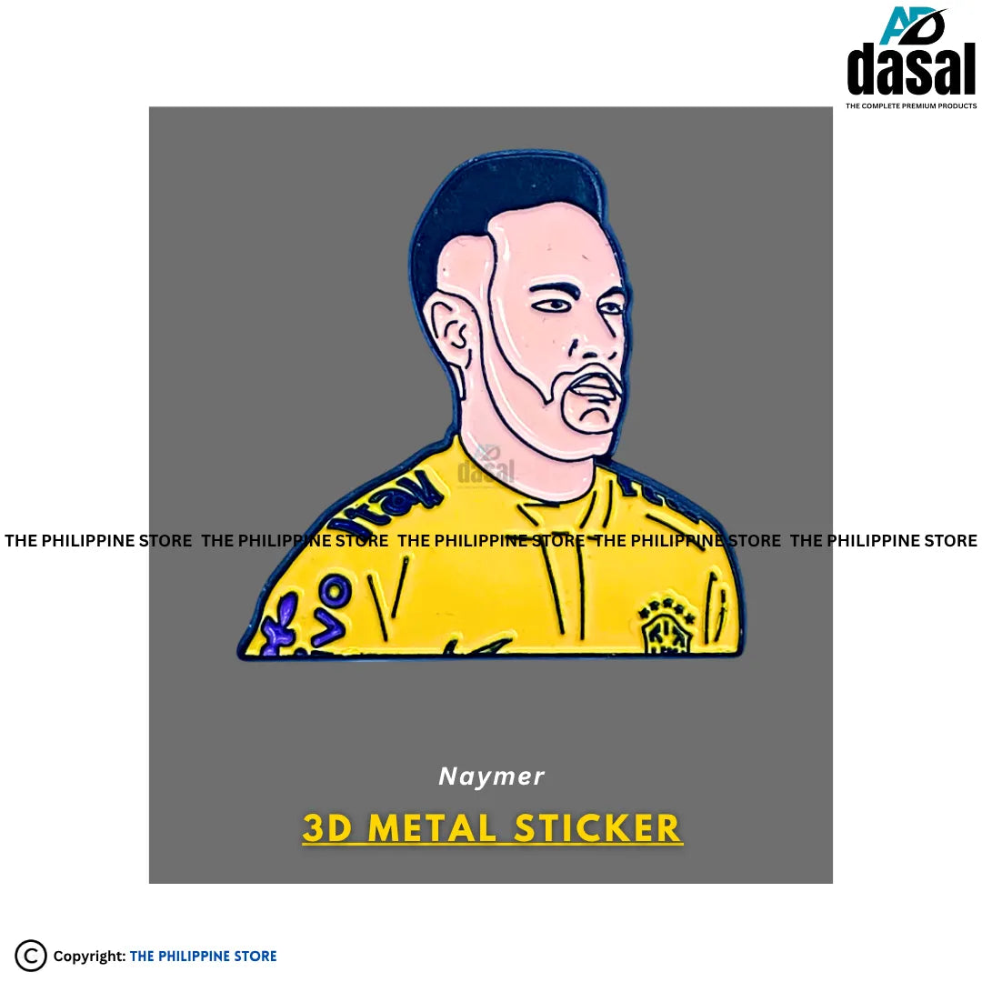 3D Metal Sticker- Naymer