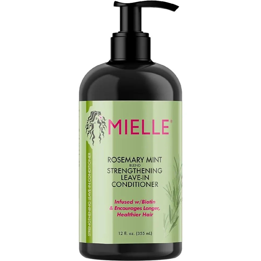 Mielle Rosemary Mint Strengthening Leave-In Conditioner, 355Ml