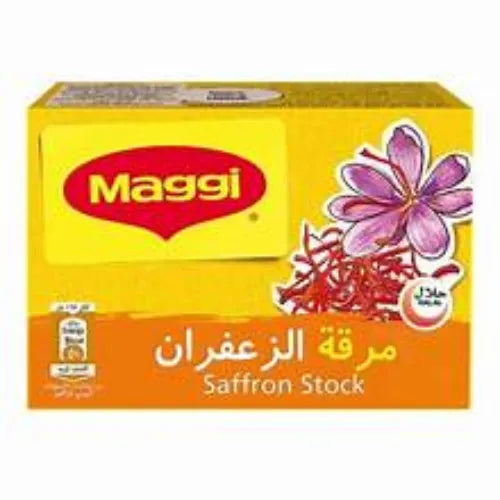 Maggi Saffron Stock Cube 20g
