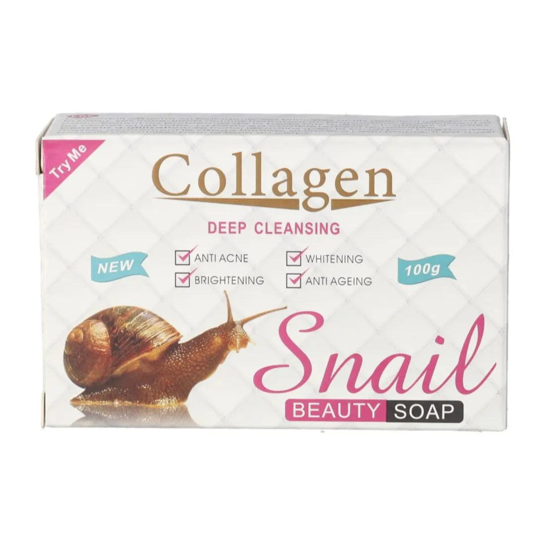 Collagen Deep Cleansing Beauty Soap, 100 G