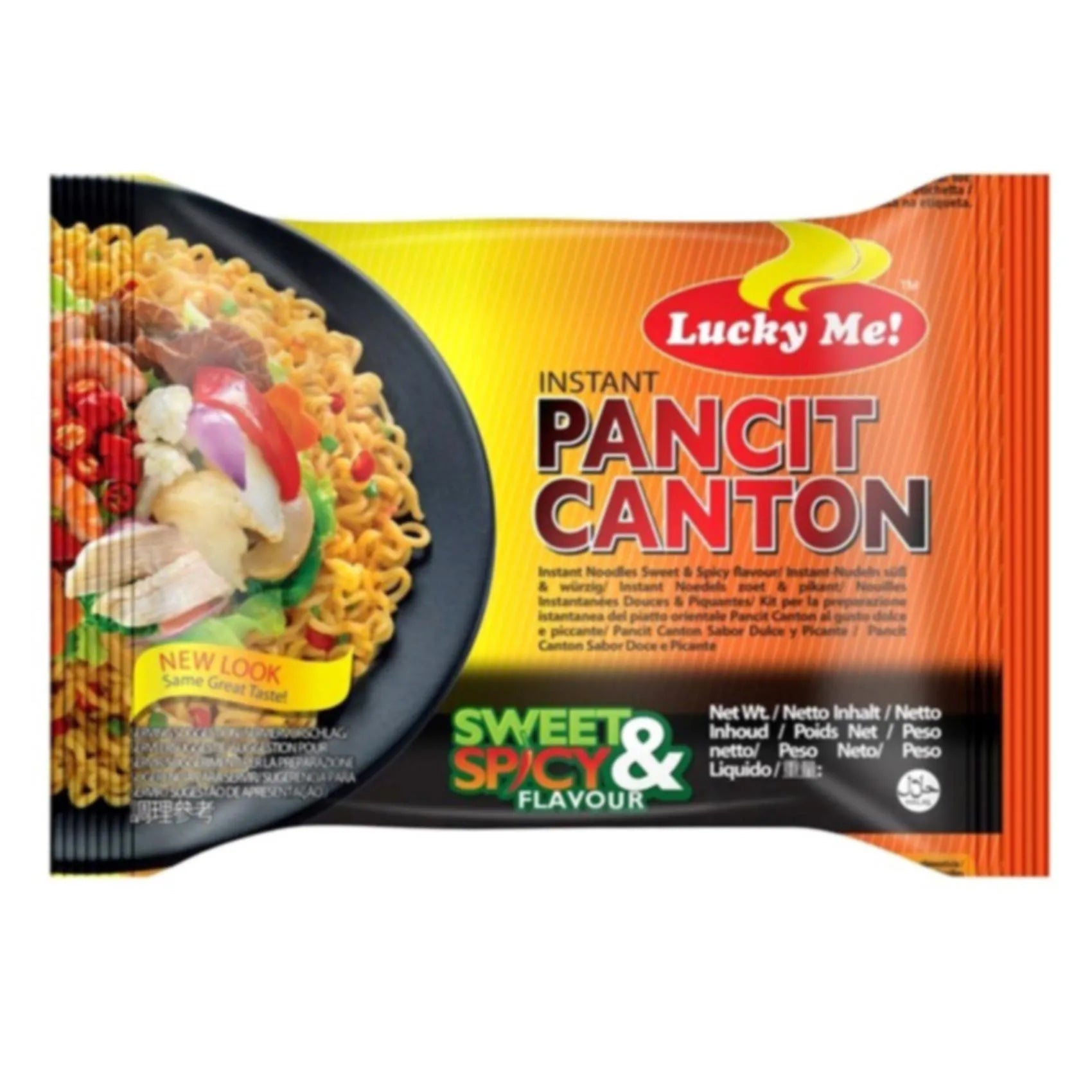 Lucky Me Pancit Canton Sweet & Spicy, 60g