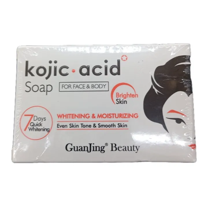 Kojic Acid Soap For Face & Body Whitening & Moisturizing 120G