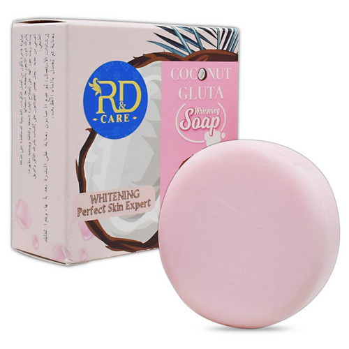 R&D Care Coconut Gluta Whitening Soap 100 g.