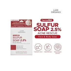 Luxe Organix Dermo Sulfur Soap