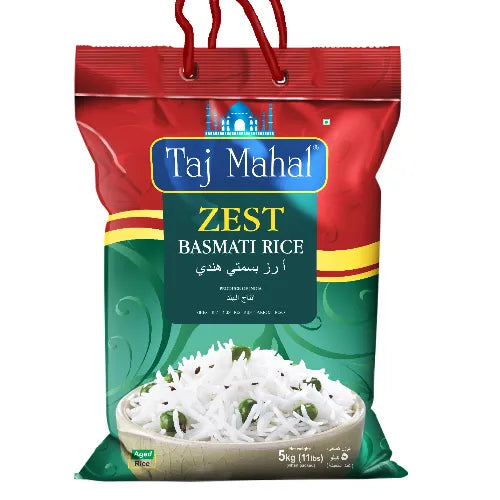 Taj Mahal Basmati Rice Zest 5 Kg