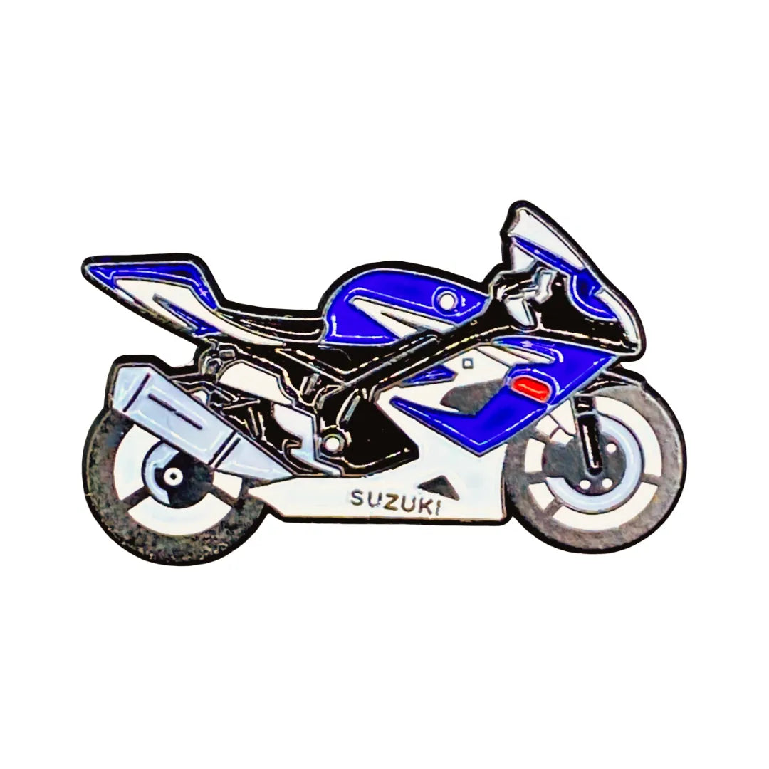 3D Metal Sticker- Suzuki Gsx-R_Blue
