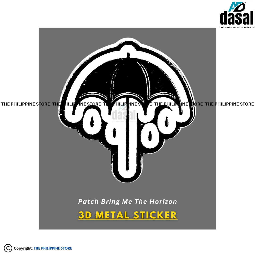 3D Metal Sticker- Patch Bring Me The Horizon