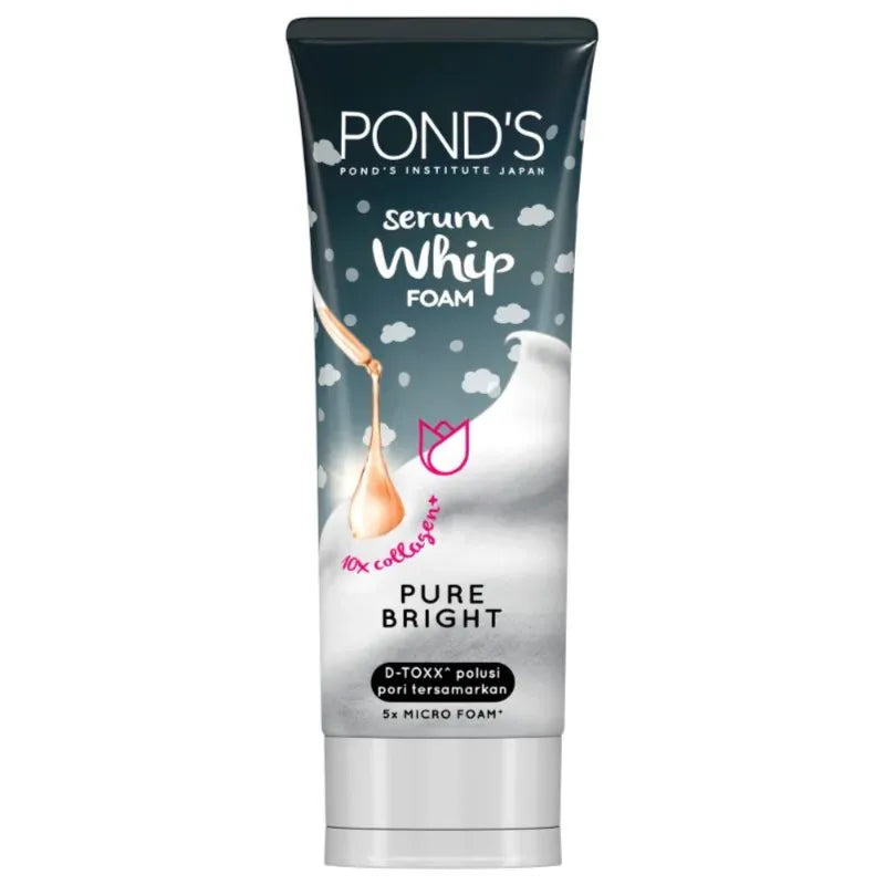 Pond's Serum Whip Foam Pure Bright, 100g
