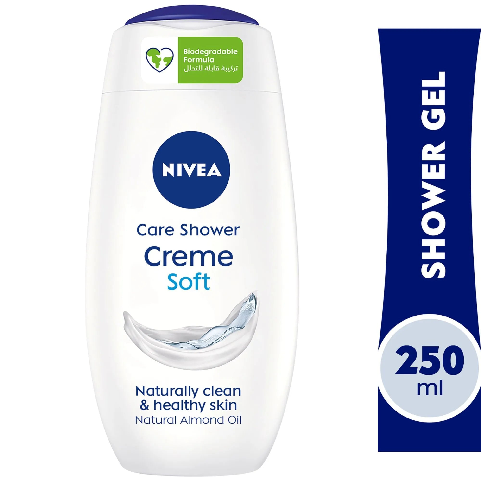 Nivea Creme Soft Shower Gel Almond Oil Mild Scent, 250ml