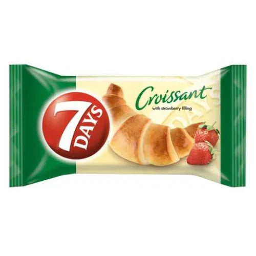 7Days Croissant With Strawberry Filling, 55G