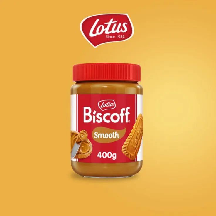 Lotus Biscoff Smooth Biscuit Spread 400g