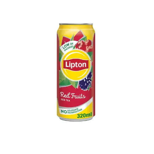 Lipton Red Fruits Ice Tea Can, 320Ml