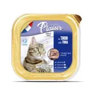 Plaisir Cat Wet Food Adult Pate With Tuna