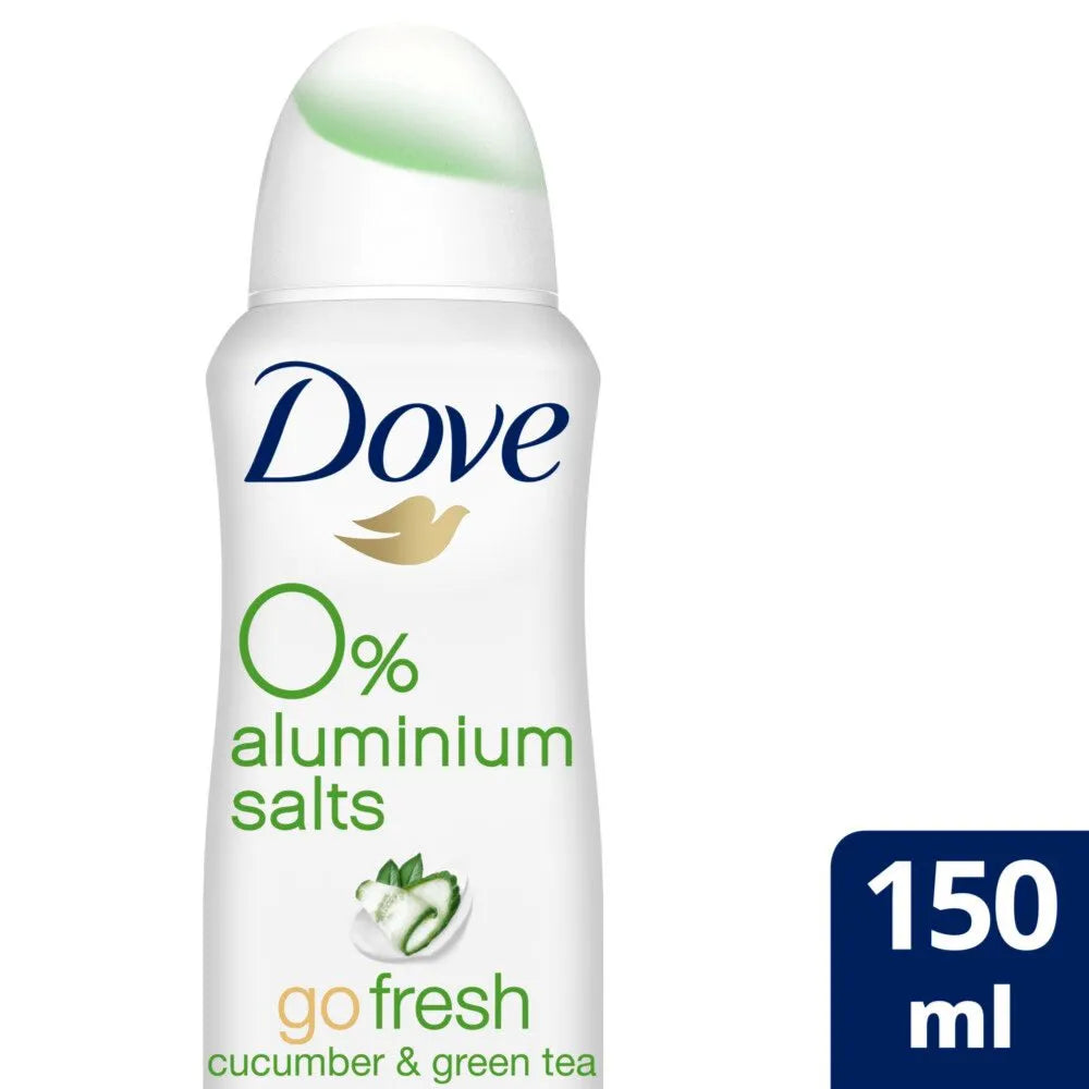 Dove Go Fresh Cucumber And Green Tea Deodorant Body Spray, 150ml