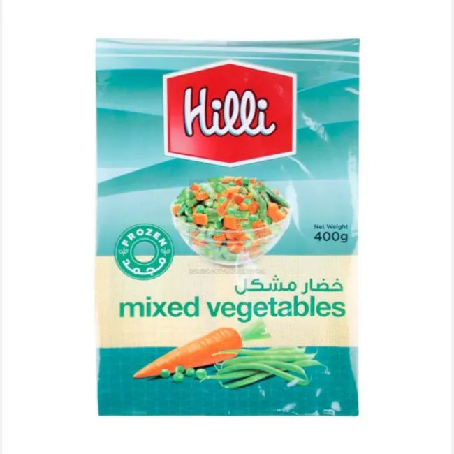 Hilli Frozen Mixed Vegetables 400g