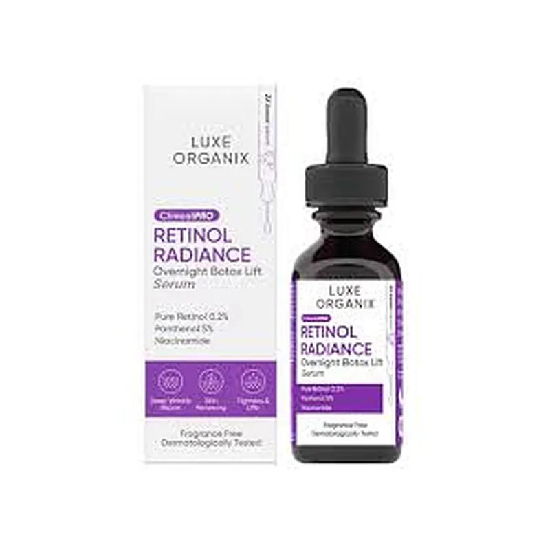Luxe Organix Retinol Radiance Overnight Serum