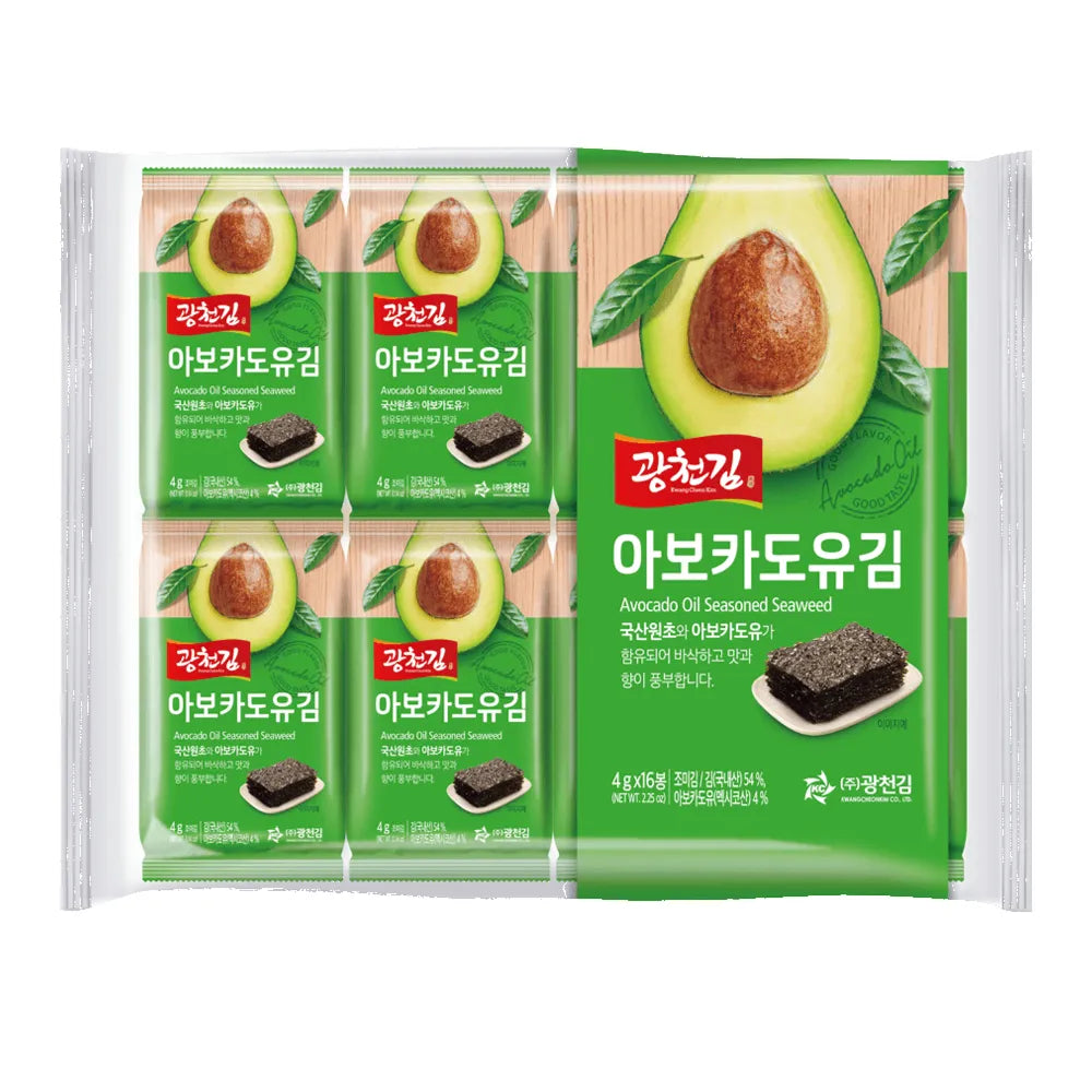 Avocado Oil Traditional Seaweed 12 Pcs