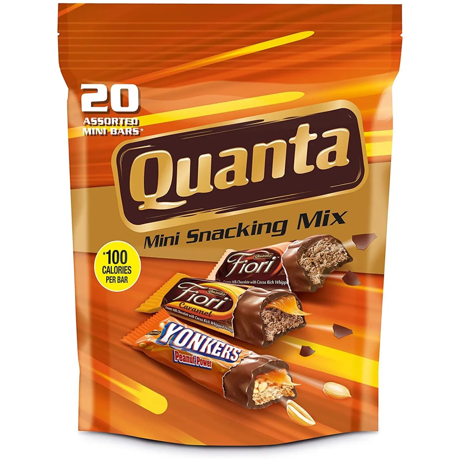 Quanta Milk Chocolate Mini Snacking Bars Mix, 314g