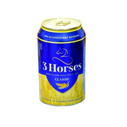 3 HORSES CLASSIC MALT CAN 330ML