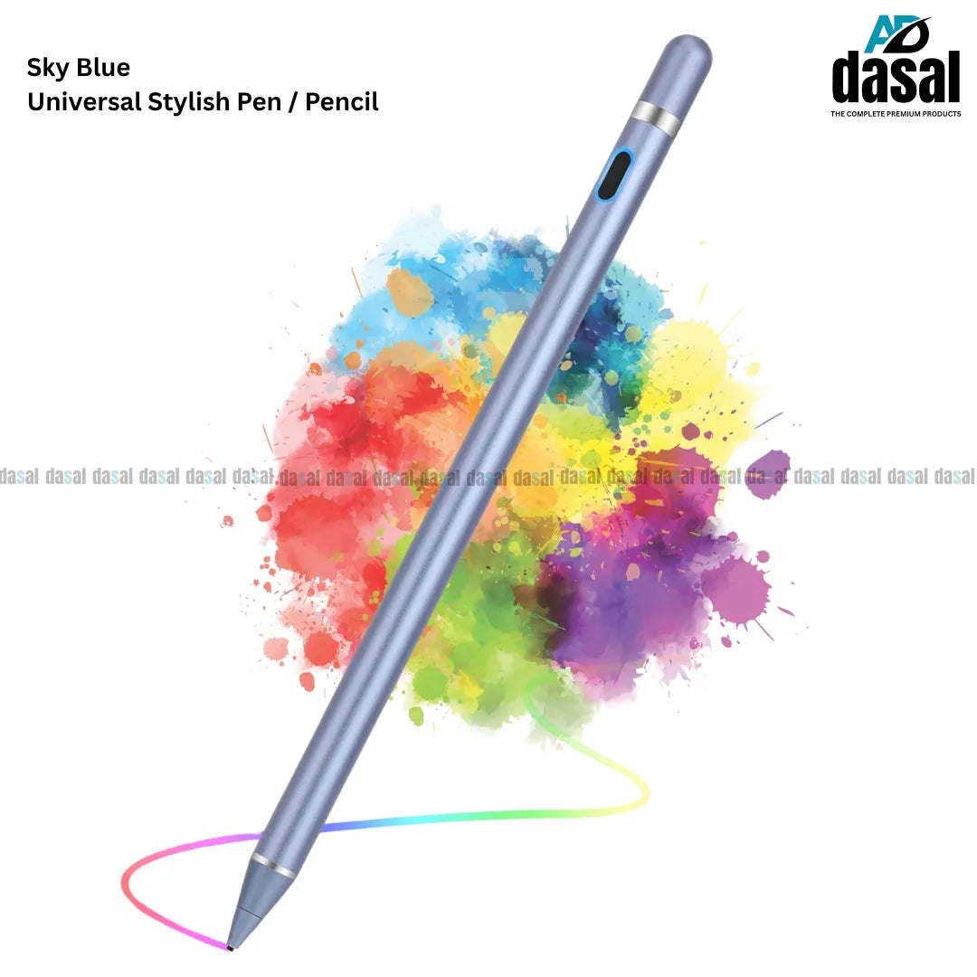 Universal Touch Pen-Sky Blue_For Ios/Android/Windows
