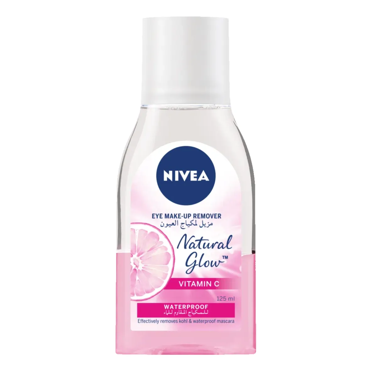 Nivea Natural Glow Eye Make Up Remover, 125ml
